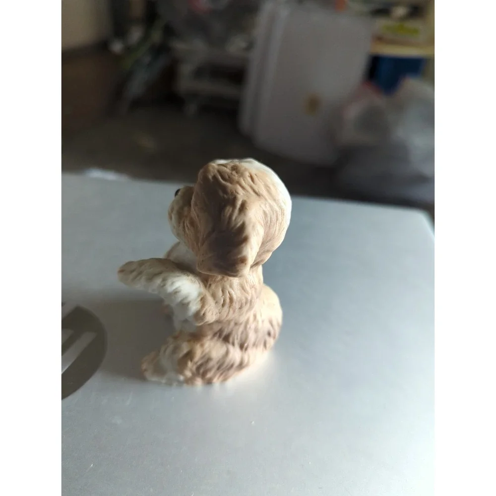 Vintage Homco Home Interior Shih Tzu Puppy Dog Figurine 1467